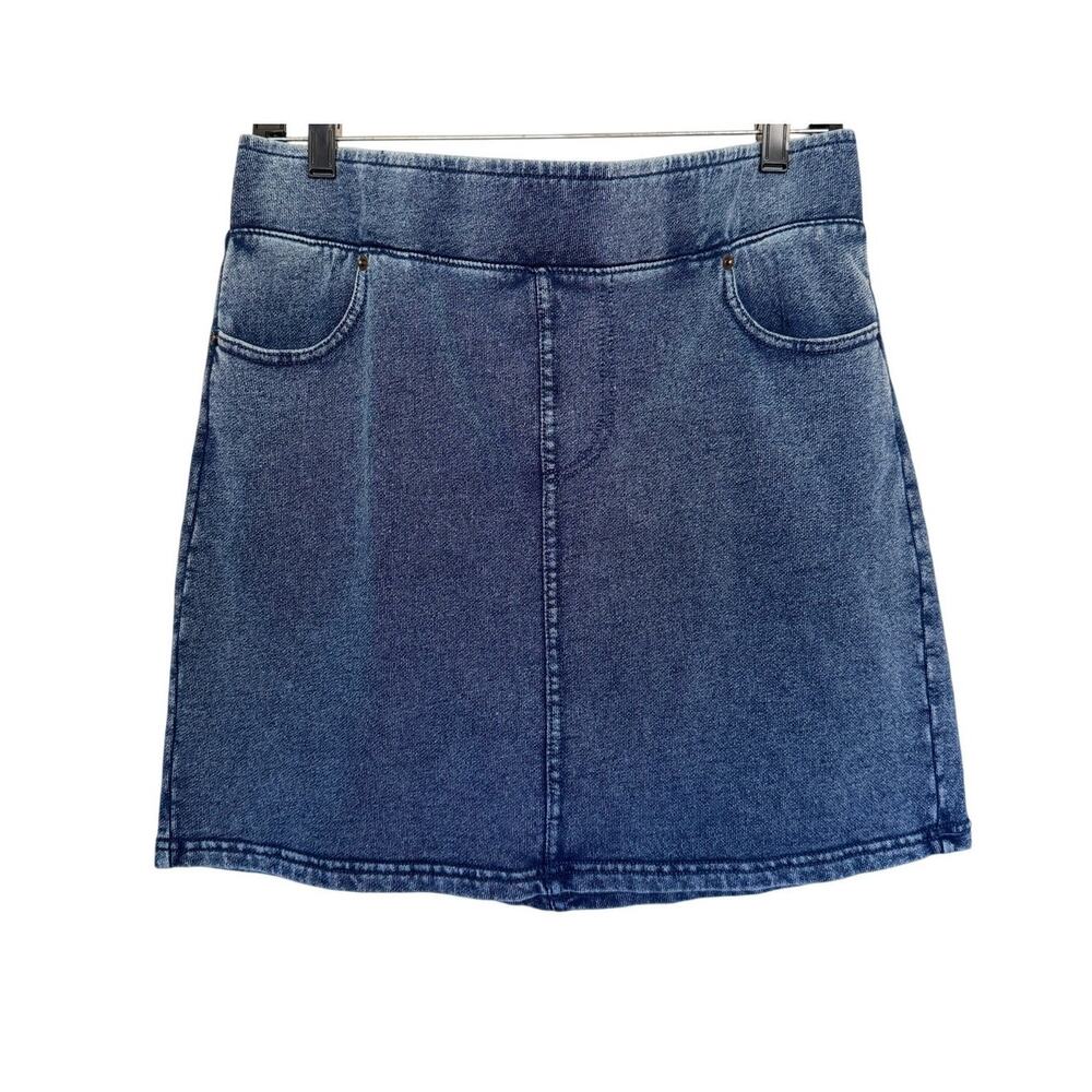Z Supply Knit Denim Skirt - Indigo - Size Large